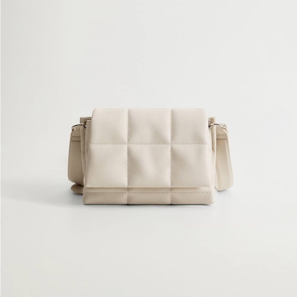 MANGO Quilted Cross Body Bag. NWT